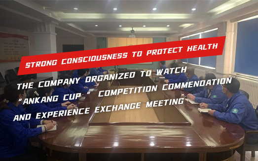 Enhance awareness to keep security and healthy丨The company organized to watch “Ankang Cup ” Competition Commendation and Experience Exchange Meeting