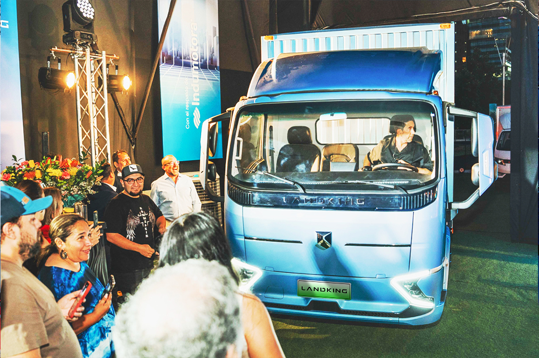 WEICHAI Landking Electric Truck Launched in Chile