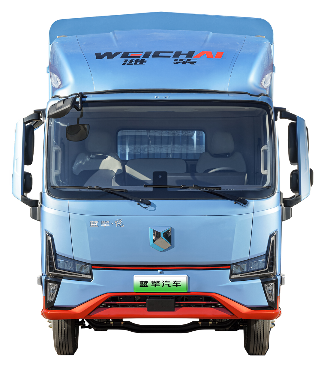 200kWh Battery, 650km Range —WEICHAI Landking X, Leads Electric Light Trucks