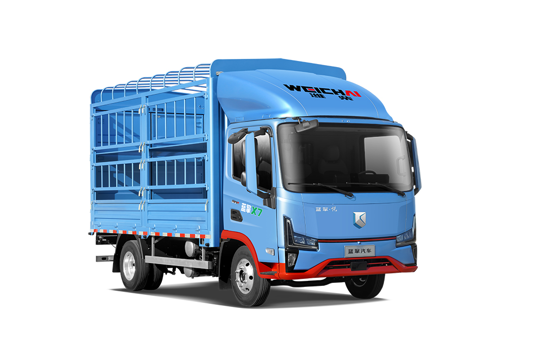 200kWh Battery, 650km Range —WEICHAI Landking X, Leads Electric Light Trucks