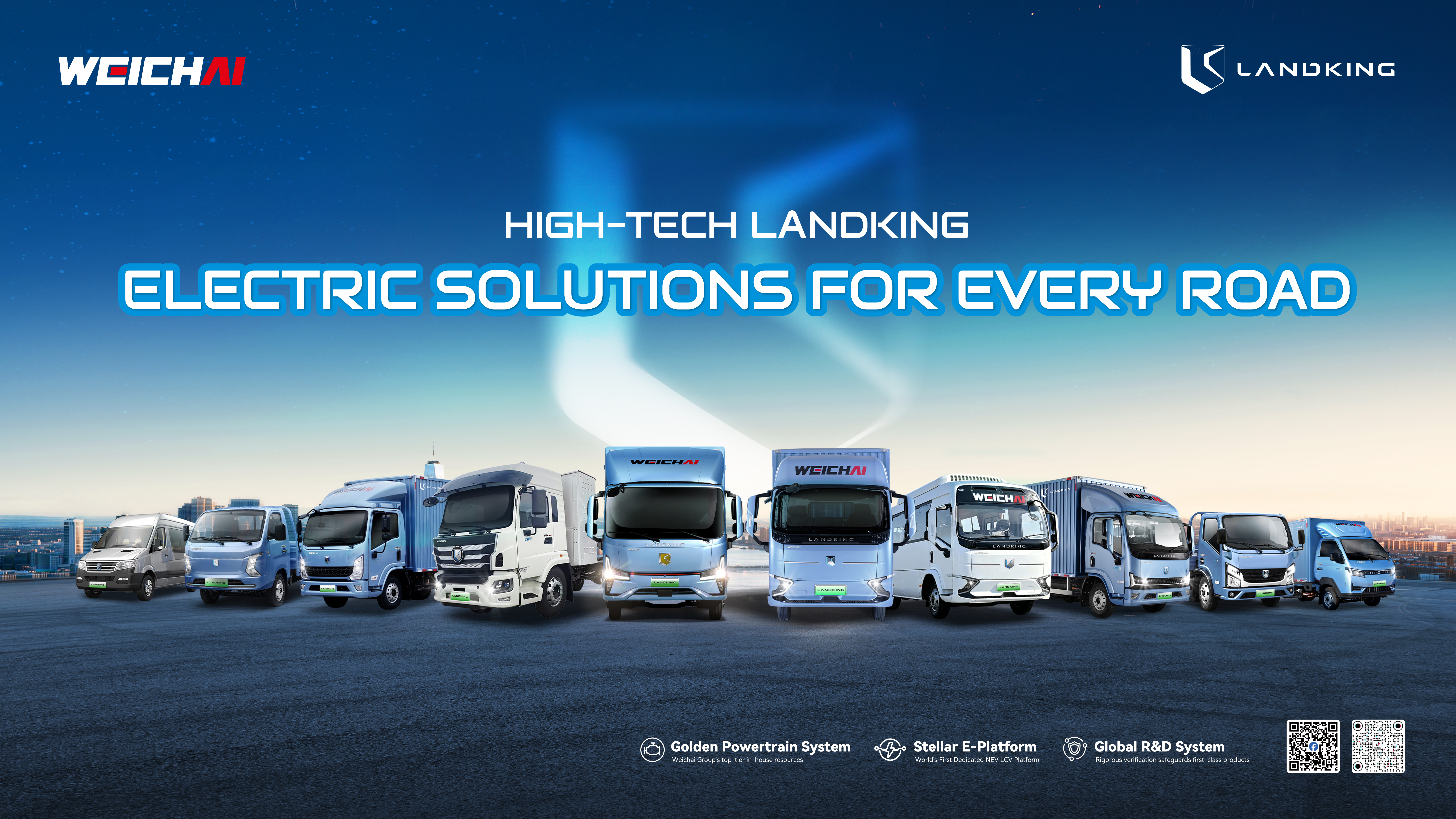 WEICHAI LANDKING to Show Electric Lineup at 2026 SDHI Global Partners Conference
