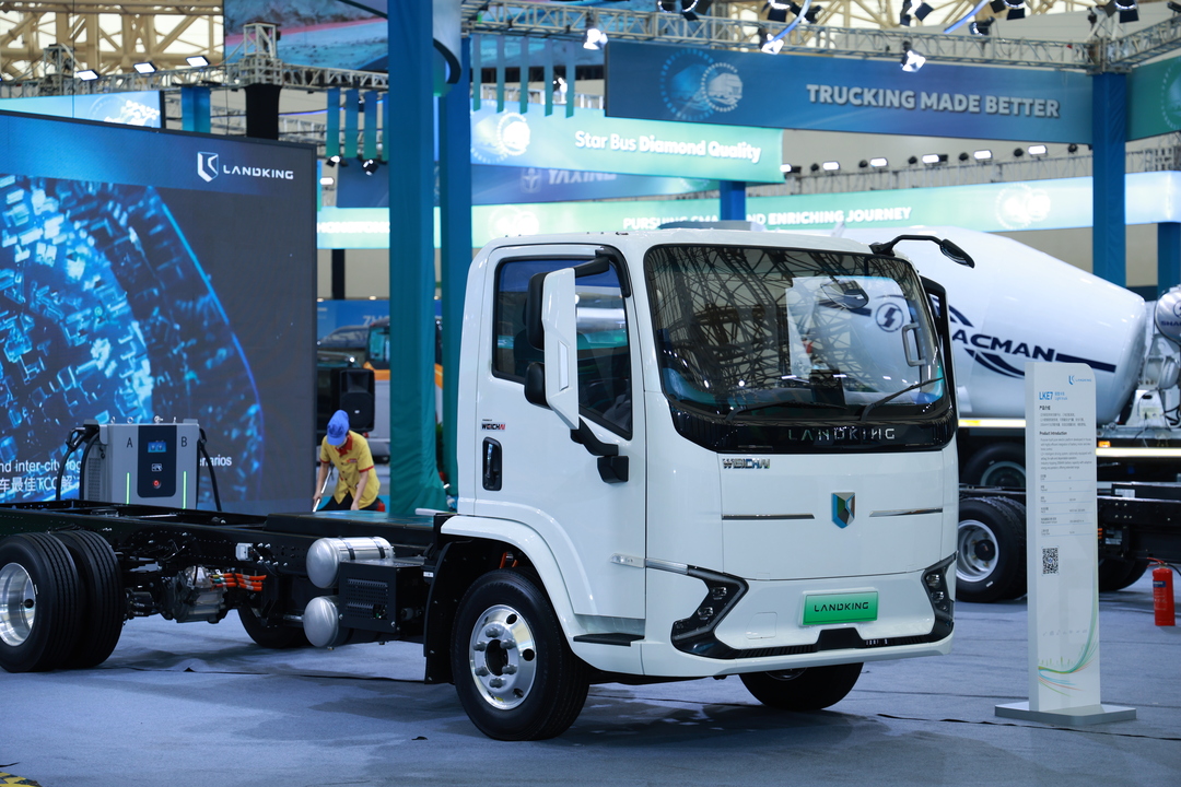 WEICHAI LANDKING LKE7 Showcased at 2026 SDHI Global Partners Conference
