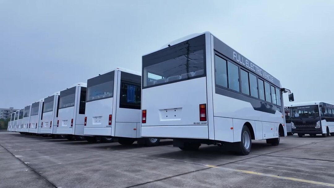 WEICHAI TRUCK Ships First Batch of Electric Buses to Southeast Asia