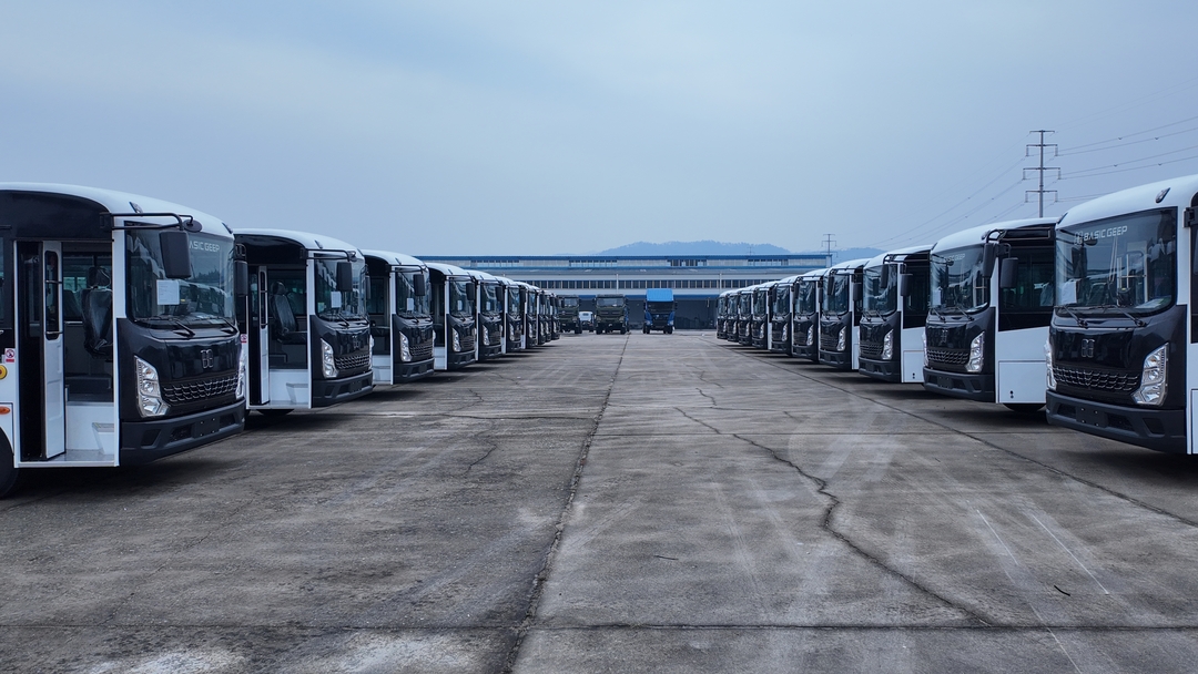 WEICHAI TRUCK Ships First Batch of Electric Buses to Southeast Asia
